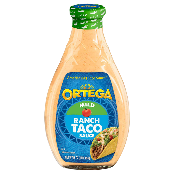 Ortega Mild Ranch Taco Sauce 16 Oz