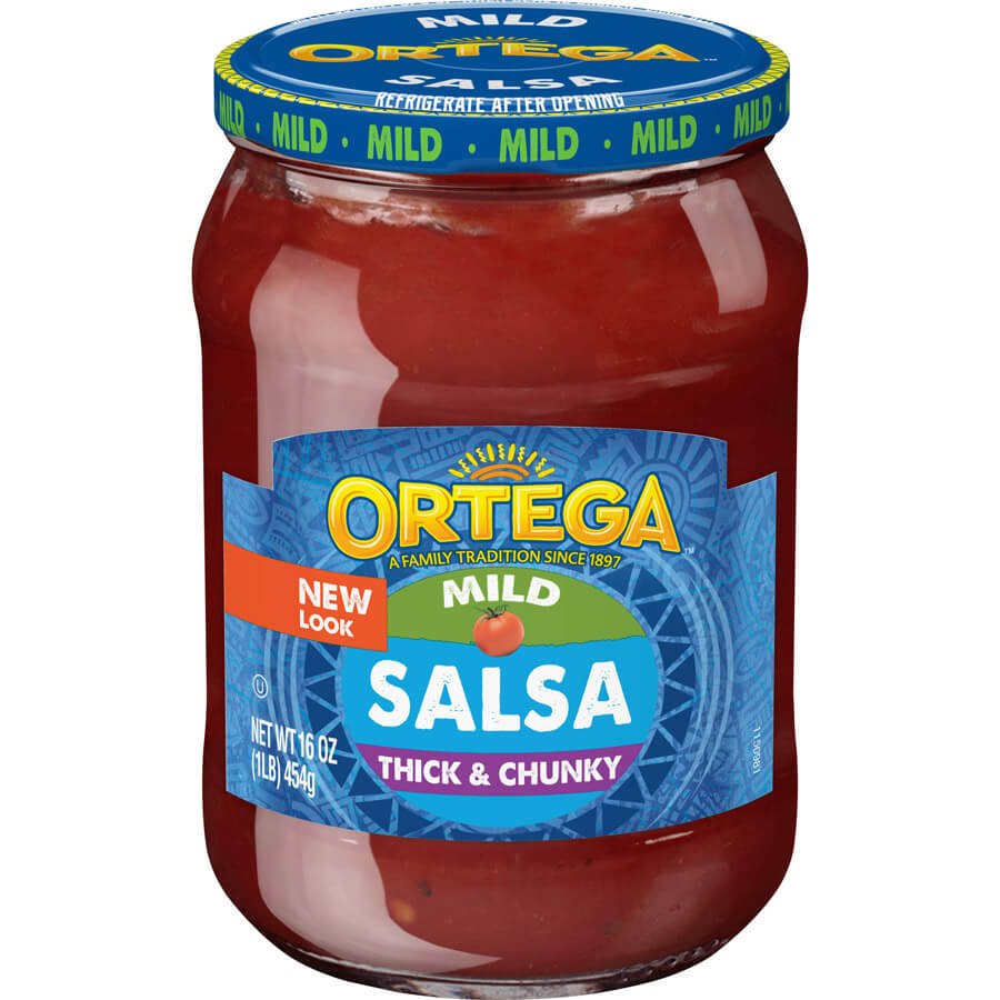 Ortega Thick & Chunky Mild Salsa 16 Oz