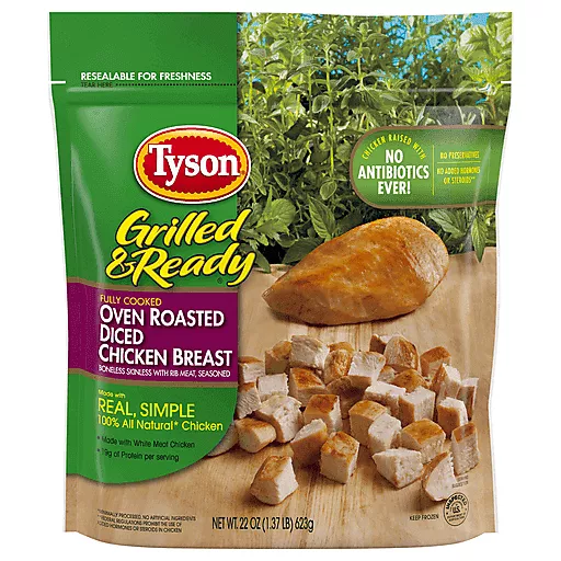 OvenRoastedDicedChickenBreastFullyCooked22Oz