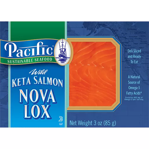 PacificWildKetaSalmonNovaLox3Oz