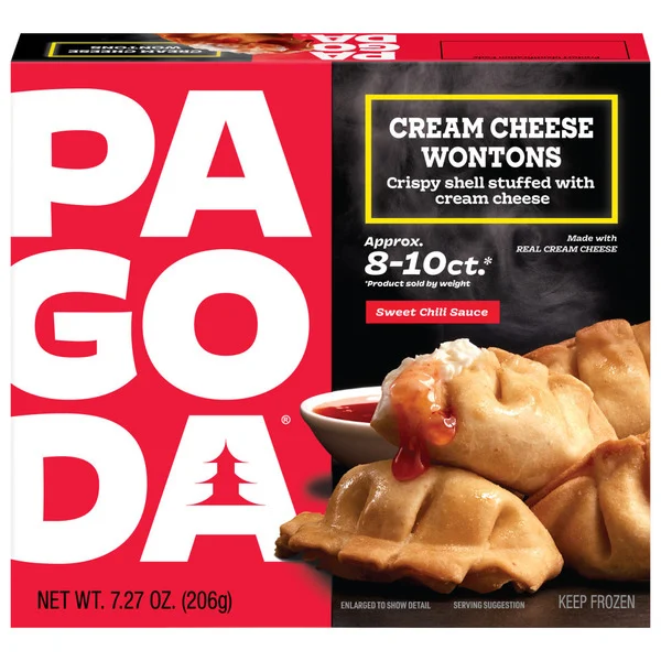 Pagoda Cream Cheese Wontons 7.27 0z Pagoda Cream Cheese Wontons 7.27 0z