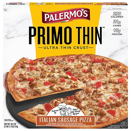 Palermo's Primo Thin Italian Sausage 18.1 Oz Palermo's Primo Thin Italian Sausage 18.1 Oz