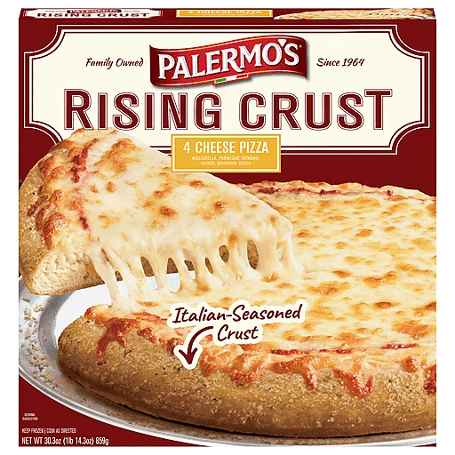 Palermo's Rising Crust 4 Cheese 1 LB 14.3 Oz Palermo's Rising Crust 4 Cheese 1 LB 14.3 Oz