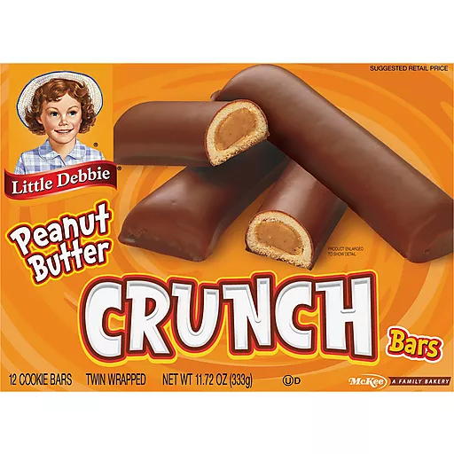 Peanut Butter Crunch Bars 12 Each 11.72 Oz