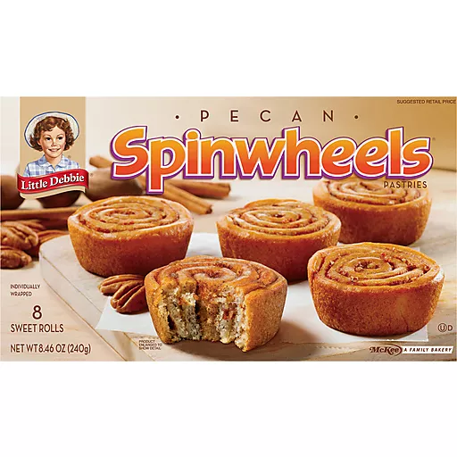 Pecan Spinwheels 8 Sweet Rolls 8.46 Oz