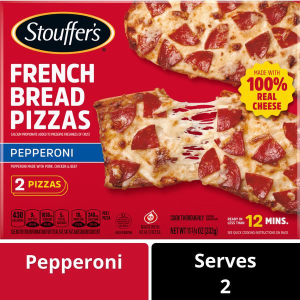 Stouffer's Pepperoni French Bread Pizzas 11.75 Oz