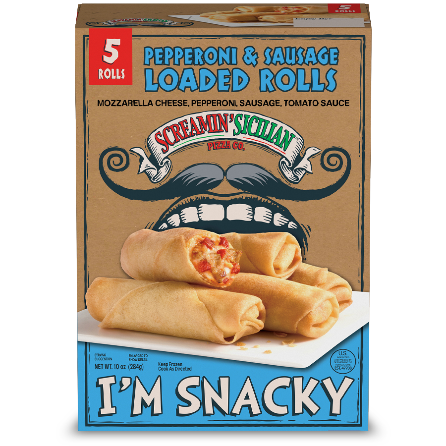 Pepperoni Sausage Loaded Rolls 5 Each 10 Oz Pepperoni Sausage Loaded Rolls 5 Each 10 Oz