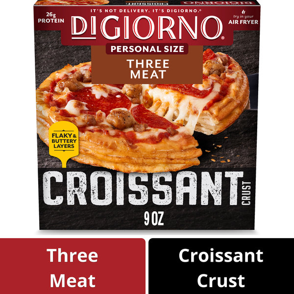 Digiorno Personal Size Three Meat Croissant