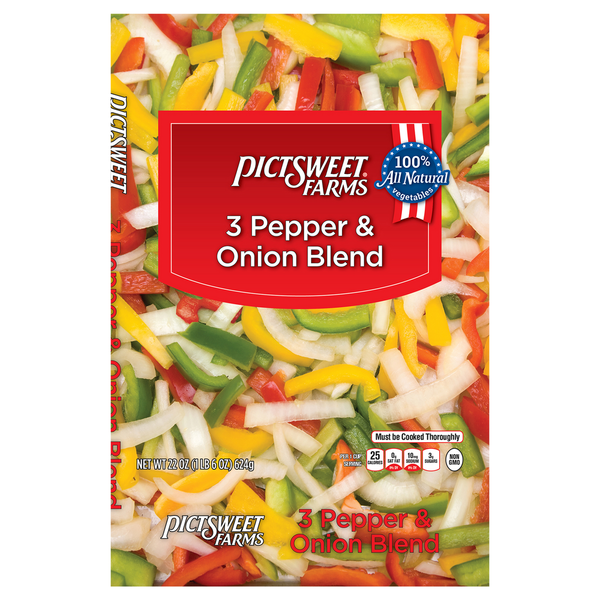 Pictsweet Farms 3 Pepper & Onion Blend 22 Oz Pictsweet Farms 3 Pepper & Onion Blend 22 Oz