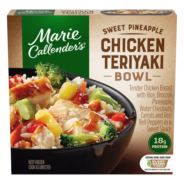 Marie Callender's Pineapple Chicken Teriyaki Bowl 12.3 Oz Marie Callender's Pineapple Chicken Teriyaki Bowl 12.3 Oz
