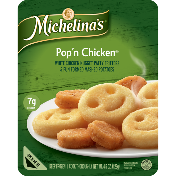 Michelina's Pop'n Chicken with Mashed Potatoes 4.5 Oz