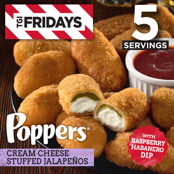 TGI Fridays Poppers Cream Cheese Jalapeños 15 Oz