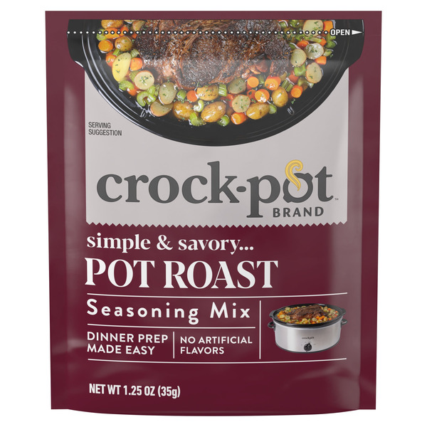 Crock Pot Brand Pot Roast Seasoning Mix 1.25 Oz