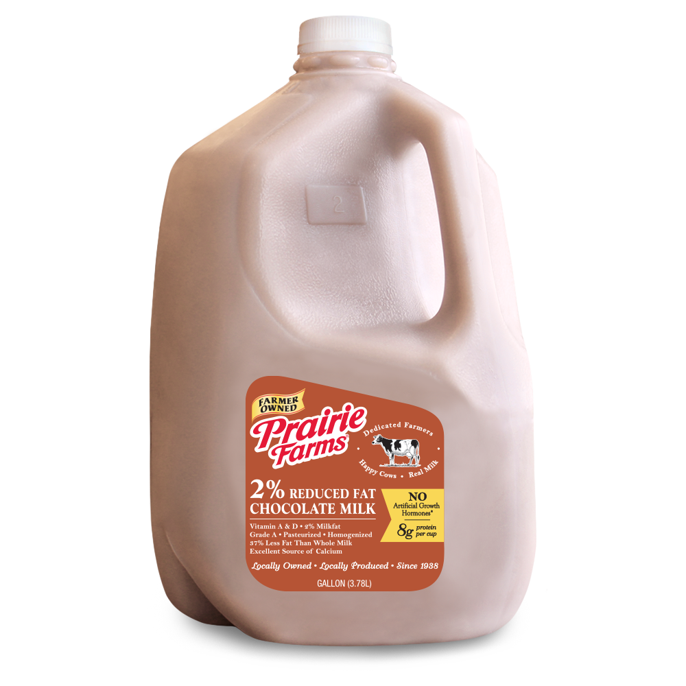 PrairieFarms2PercentReducedFatChocolateMilkOneGallon