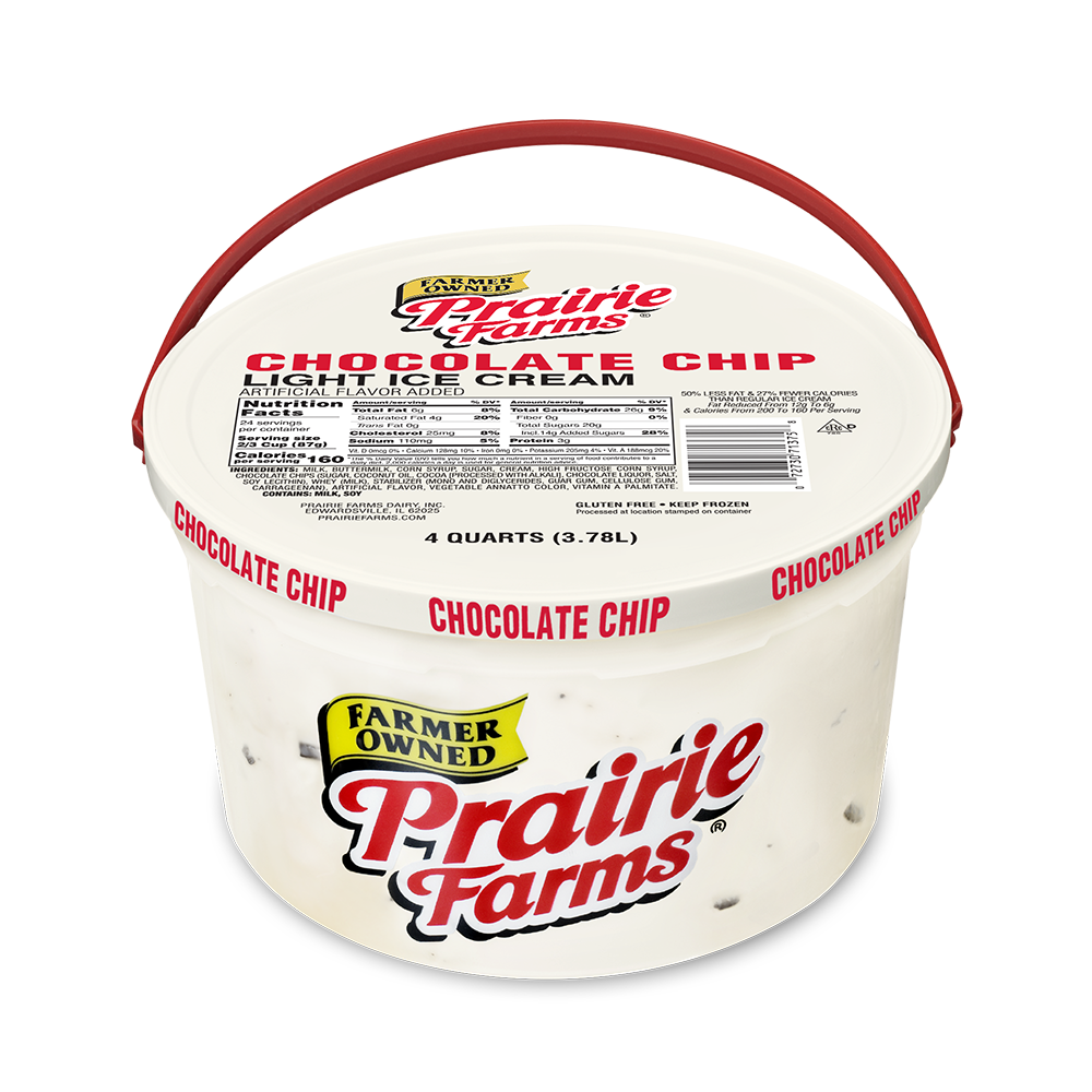 PrairieFarmsChocolateChipLightIceCream4Quarts