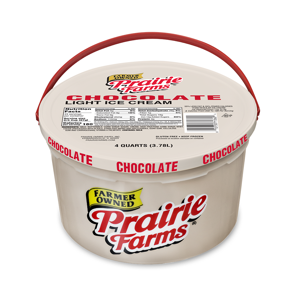 PrairieFarmsChocolateLightIceCream4Quarts