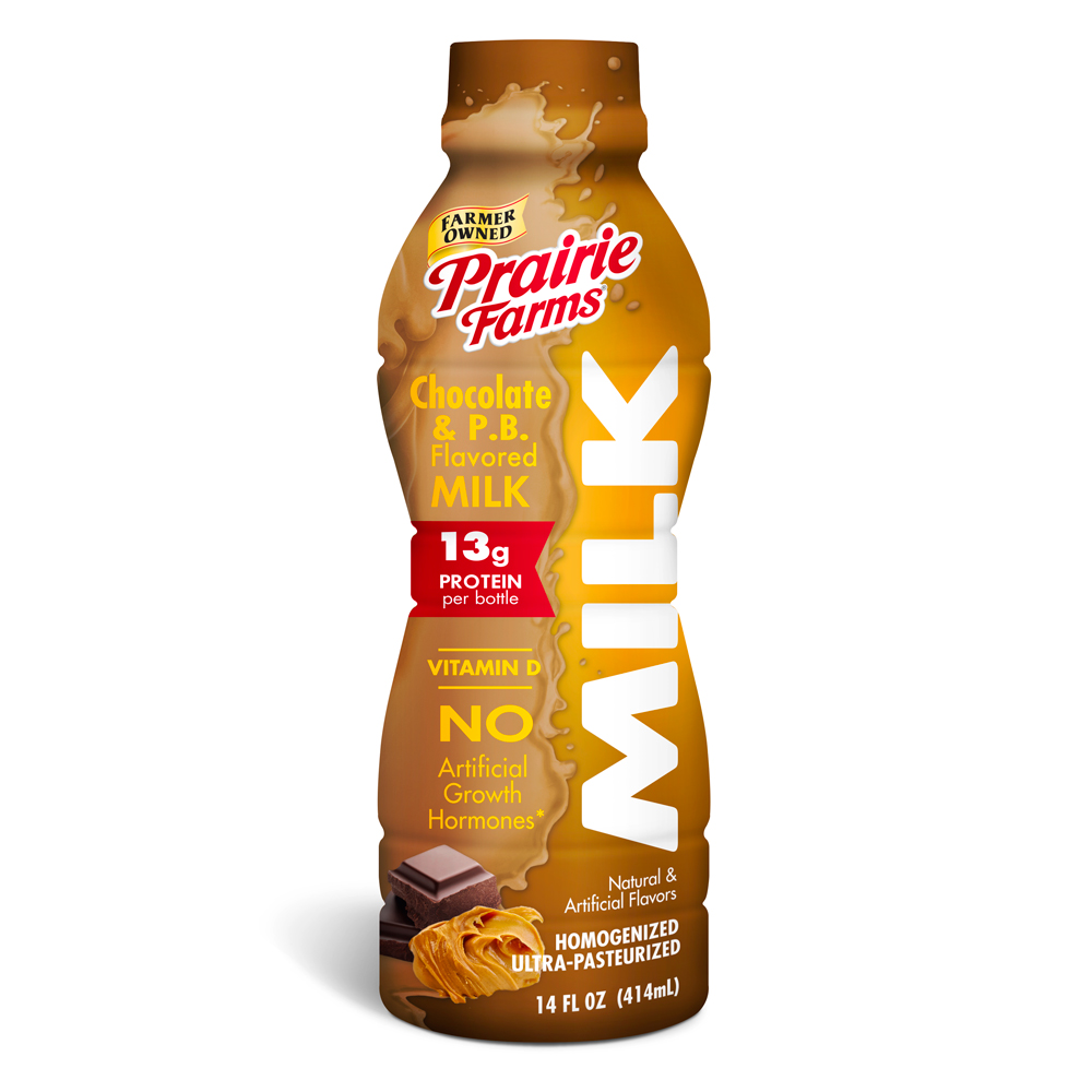 PrairieFarmsChocolatePBFlavoredMilk14FLOz