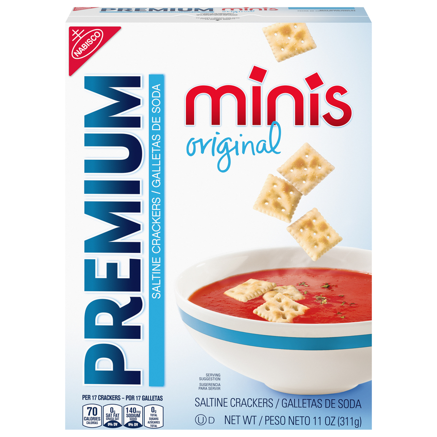 PremiumMinisOriginalSaltineCrackersMinis11Oz
