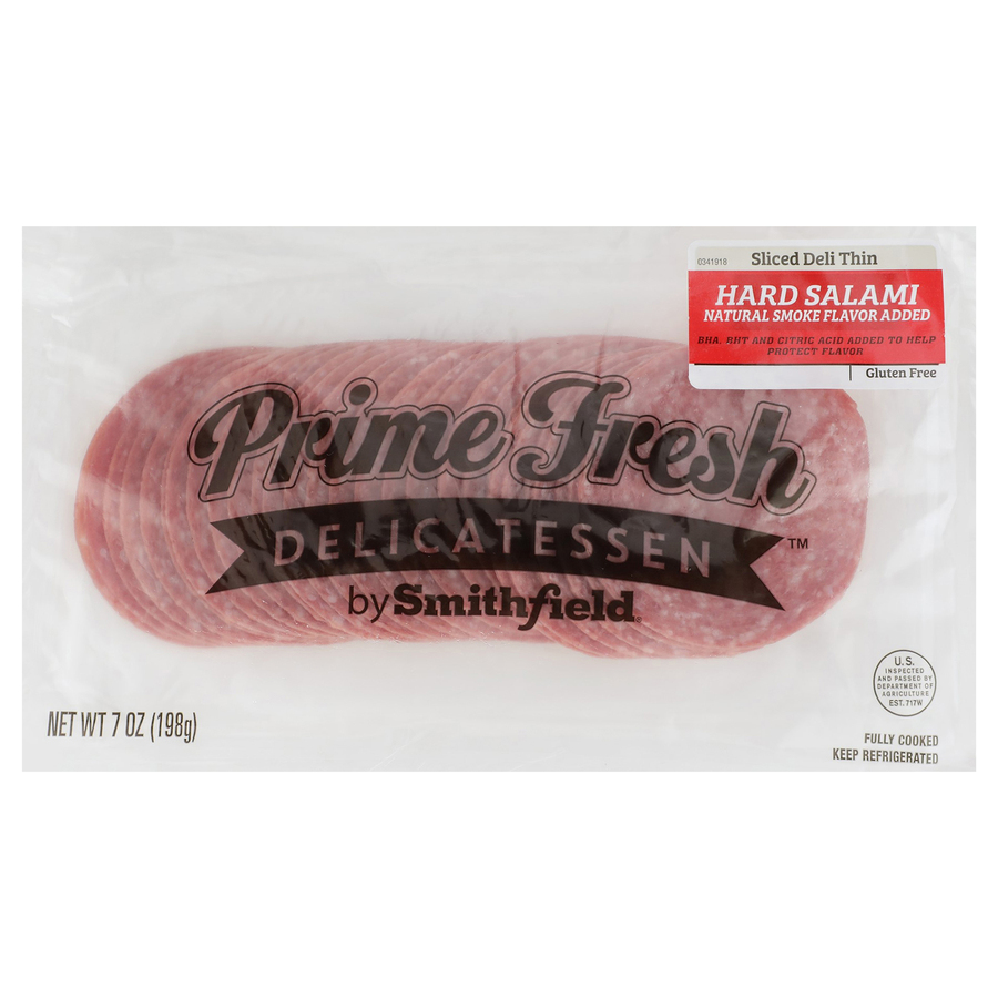 Prime Fresh Delicatessen Hard Salami 7 Oz