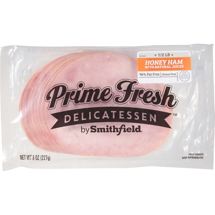 Prime Fresh Delicatessen Honey Ham 8 Oz
