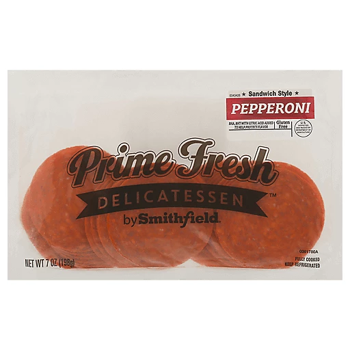 Prime Fresh Delicatessen Pepperoni 7 Oz