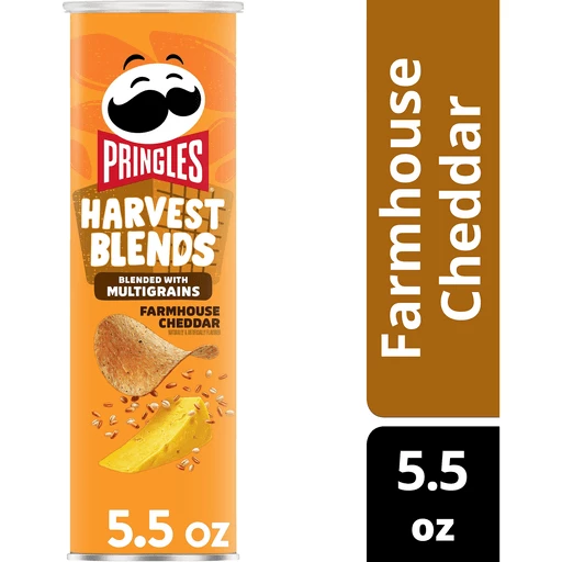 Pringles Blends Farmhouse Cheddar 5.5 Oz Pringles Blends Farmhouse Cheddar 5.5 Oz