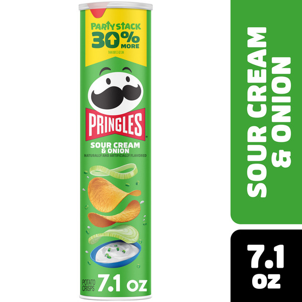 Pringles Sour Cream & Onion 7.1 Oz