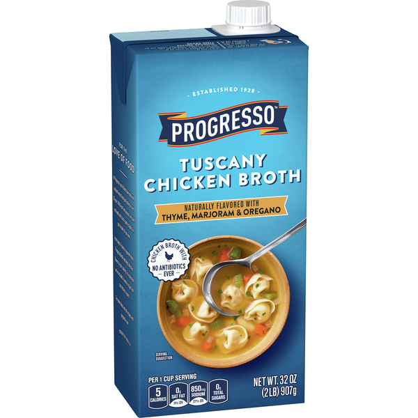 Progresso Tuscany Chicken Broth 32 Oz