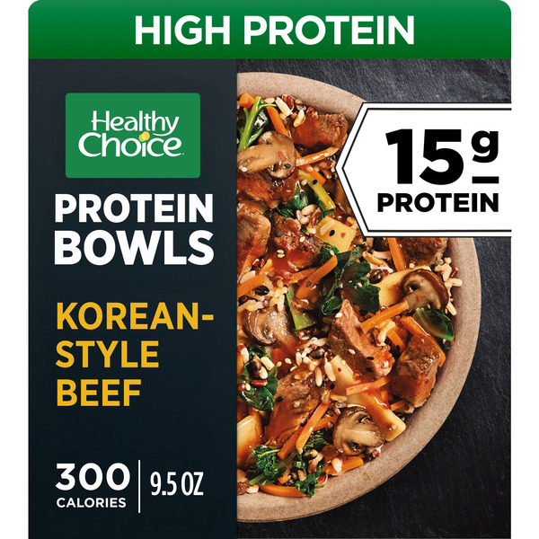 Healthy Choice Protein Bowls Korean Style Beef 9.5 Oz