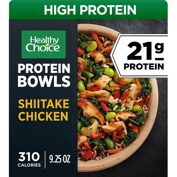 Healthy Choice Protein Bowls Shiitake Chicken 9.25 Oz