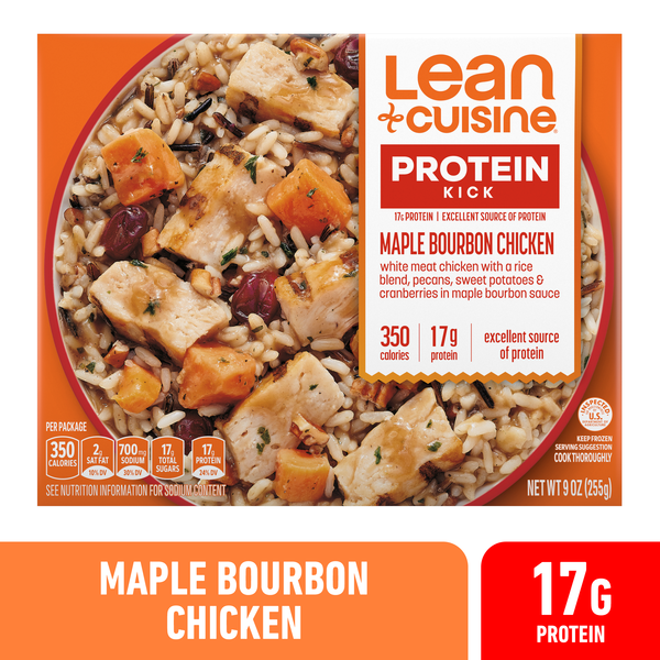 Lean Cuisine Protein Kick Maple Bourbon Chicken 9 Oz