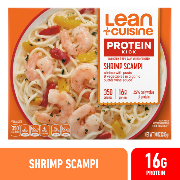 Lean Cuisine Protein Kick Shrimp Scampi 10 Oz