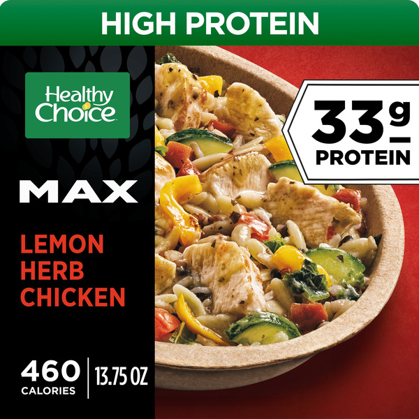 Healthy Choice Protein Max Lemon Herb Chicken 13.75 Oz