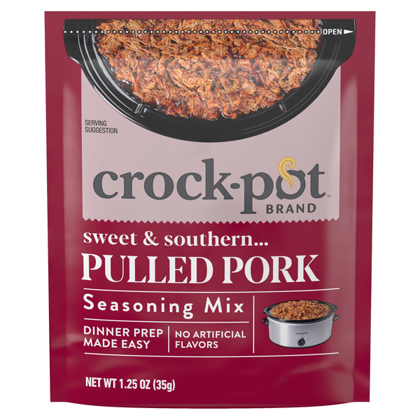 Crock-Pot Brand Pulled Pork Seasoning Mix 1.25 Oz
