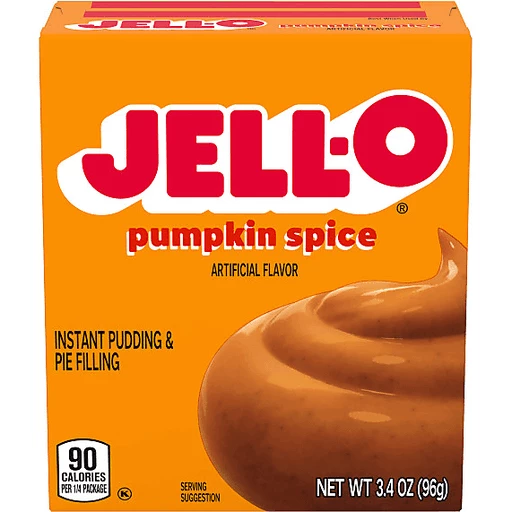 Pumpkin Spice Instant Pudding & Pie Filling 3.4 Oz