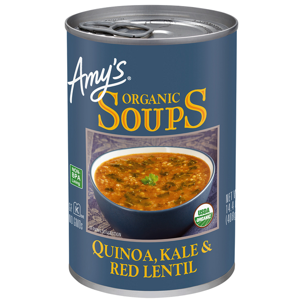 Amy's Quinoa Kale Red Lentil 14.4 Oz