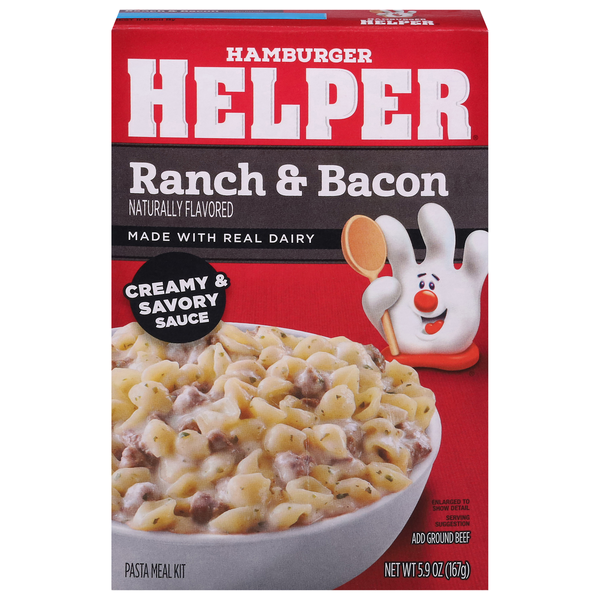 Hamburger Helper Ranch & Bacon 5.9 Oz Hamburger Helper Ranch & Bacon 5.9 Oz