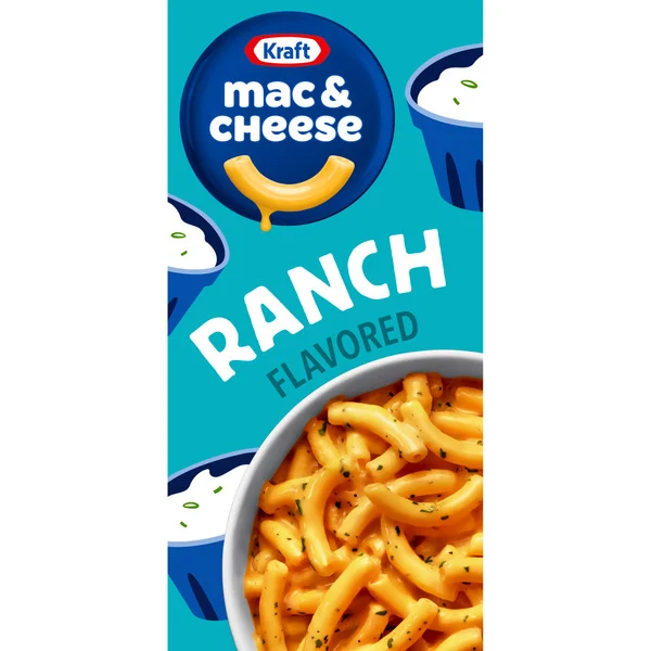 Kraft Ranch Flavored Mac & Cheese 7.25 Oz Kraft Ranch Flavored Mac & Cheese 7.25 Oz