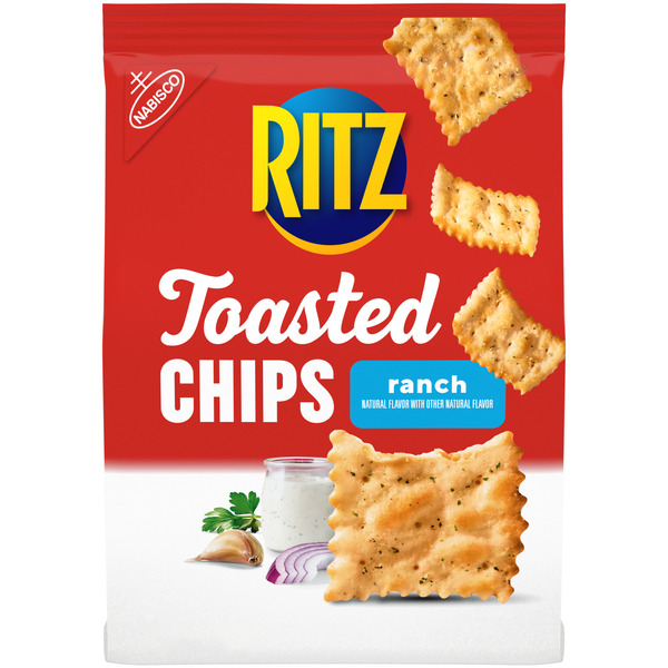 Ritz Ranch Toasted Chips 8.1 Oz