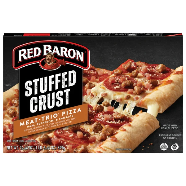 Red Baron Stuffed Crust Meat Trio 