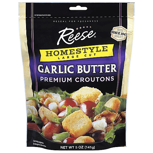 ReeseHomestyleGarlicButterPremiumCroutons5Oz