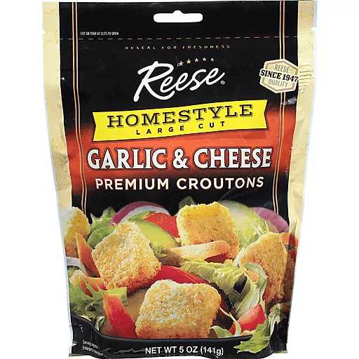 ReeseHomestyleLargeGarlicCheeseCroutons5Oz