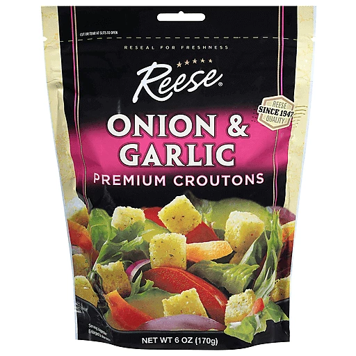 ReeseOnionGarlicPremiumCroutons6Oz