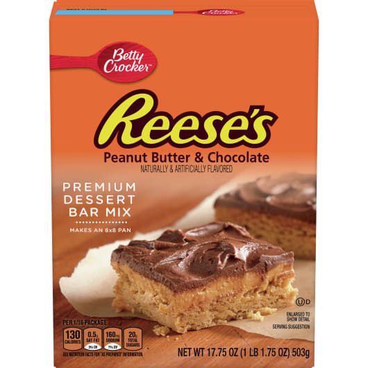 ReesesPeanutButterChocolateDessertBarMix17.75Oz ReesesPeanutButterChocolateDessertBarMix17.75Oz