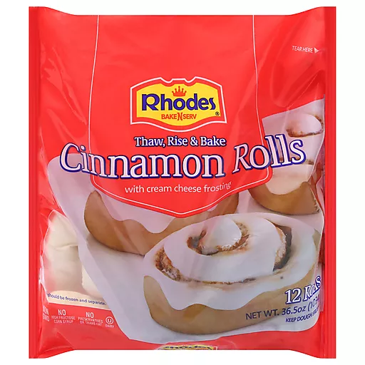 Rhodes Cinnamon Rolls 12 Each