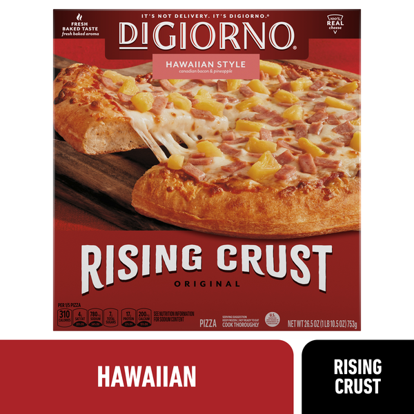 DiGiorno Rising Crust Original Hawaiian Style 26.5 Oz