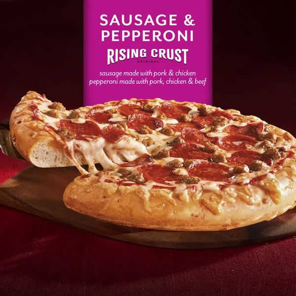 DiGiorno Rising Crust Original Sausage Pepperoni Promo