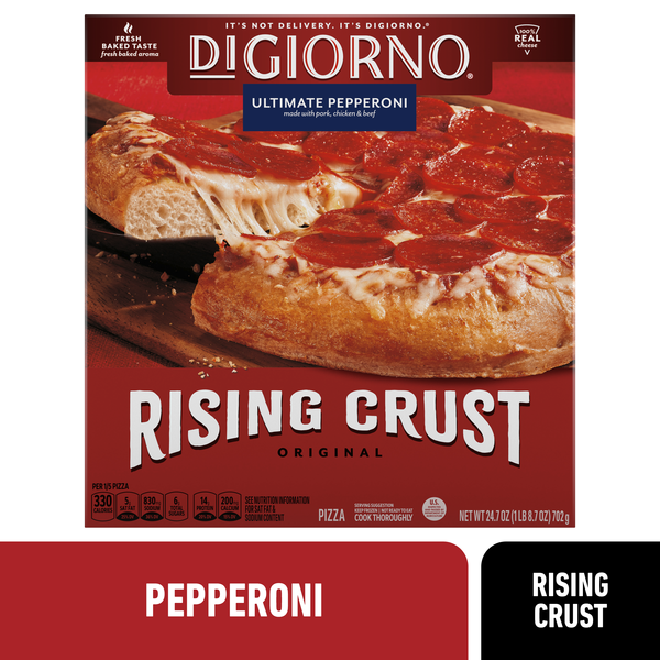 DiGiorno Rising Crust Original Ultimate Pepperoni 24.7 Oz