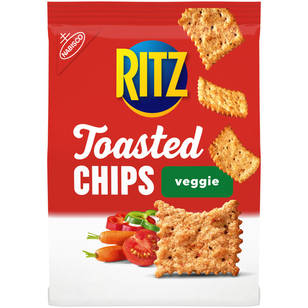 Ritz Veggie Toasted Chips 8.1 Oz