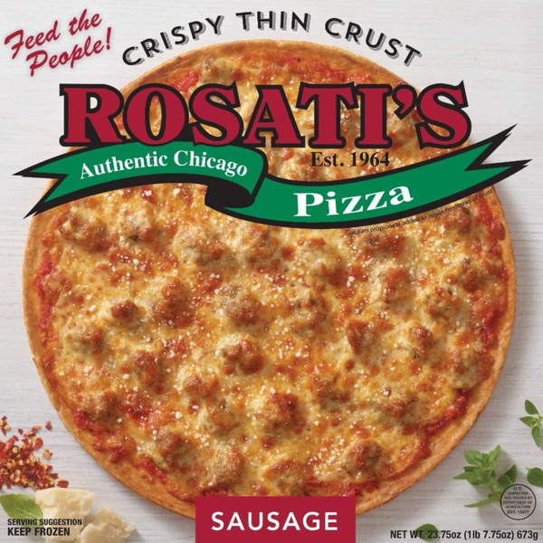 Rosati's Thin Crust Sausage 23.75 Oz